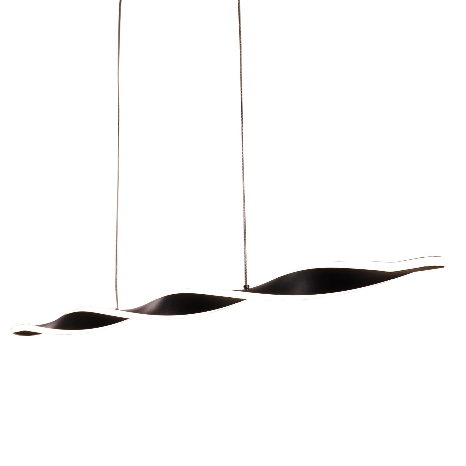 AEON Linear TriColour LED Pendant Black